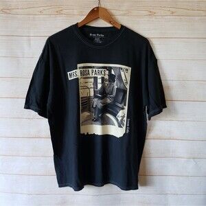 Mrs. Rosa Parks Graphic 100% Cotton Unisex Short Sleeve T-Shirt Unisex Size XL